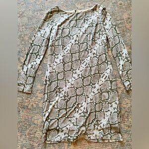 Vince Camuto leopard print dress size 4